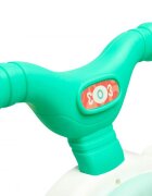 Toyz by Caretero Antepremergator transformabil in vehicul fara pedale multifunctional 5 in 1 cu muzica si lumini Toyz Turcoaz