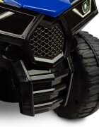 Toyz by Caretero ATV copii fara pedale cu licenta GoodYear Quad Blue spatiu de depozitare volan cu sunete protectie impotriva rasturnarii inaltime pana la sezut 24 cm