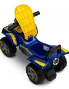 Toyz by Caretero ATV copii fara pedale cu licenta GoodYear Quad Blue spatiu de depozitare volan cu sunete protectie impotriva rasturnarii inaltime pana la sezut 24 cm