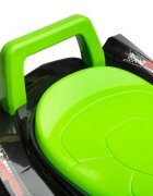 Toyz by Caretero Atv pentru copii fara pedale Toyz Mini Raptor Green cu melodii lumini si spatiu de depozitare sub scaun Inaltime scaun 24 cm de la 18 luni pana la greutatea maxima de 25 kg