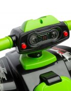 Toyz by Caretero Atv pentru copii fara pedale Toyz Mini Raptor Green cu melodii lumini si spatiu de depozitare sub scaun Inaltime scaun 24 cm de la 18 luni pana la greutatea maxima de 25 kg
