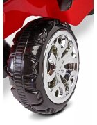 Toyz by Caretero Atv pentru copii fara pedale Toyz Mini Raptor Red cu melodii lumini si spatiu de depozitare sub scaun Inaltime scaun 24 cm de la 18 luni pana la greutatea maxima de 25 kg