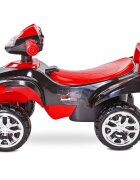 Toyz by Caretero Atv pentru copii fara pedale Toyz Mini Raptor Red cu melodii lumini si spatiu de depozitare sub scaun Inaltime scaun 24 cm de la 18 luni pana la greutatea maxima de 25 kg