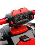 Toyz by Caretero Atv pentru copii fara pedale Toyz Mini Raptor Red cu melodii lumini si spatiu de depozitare sub scaun Inaltime scaun 24 cm de la 18 luni pana la greutatea maxima de 25 kg
