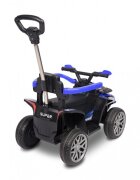 Toyz by Caretero ATV Ride On fara pedale Toyz Movix Blue cu maner parentalbara de protectie detasabilaefecte sonore si luminoaserecomandat de la 24 luni