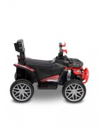 Toyz by Caretero ATV Ride On fara pedale Toyz Movix Red cu maner parentalbara de protectie detasabilaefecte sonore si luminoaserecomandat de la 24 luni