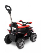 Toyz by Caretero ATV Ride On fara pedale Toyz Movix Red cu maner parentalbara de protectie detasabilaefecte sonore si luminoaserecomandat de la 24 luni