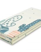 Toyz by Caretero Covoras pliabil multifunctional Toyz pentru copii cu 2 fetedin spuma XPE fara substante nocive antiderapant izolator termic 200x180x1 cmgeanta transport inclusa Cactus
