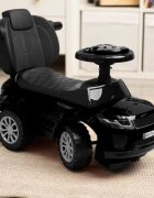 Toyz by Caretero Masinuta Ride On fara pedale 3in1 Toyz Sport Car Black cu maner parentalbara de protectie detasabilavolan cu sunete si luminiSsatiu de depozitaresistem antirasturnareSpatar inaltsuport picioarerecomandata de la 12 luni