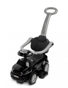 Toyz by Caretero Masinuta Ride On fara pedale 3in1 Toyz Sport Car Black cu maner parentalbara de protectie detasabilavolan cu sunete si luminiSsatiu de depozitaresistem antirasturnareSpatar inaltsuport picioarerecomandata de la 12 luni