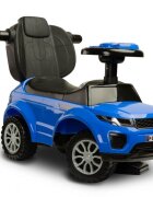 Toyz by Caretero Masinuta Ride On fara pedale 3in1 Toyz Sport Car Blue cu maner parentalbara de protectie detasabilavolan cu sunete si luminiSsatiu de depozitaresistem antirasturnareSpatar inaltsuport picioarerecomandata de la 12 luni
