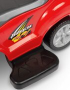 Toyz by Caretero Masinuta Ride-On fara pedale pentru copii Toyz Race car Red cu maner parentalbara de protectie detasabilasistem antirasturnarevolan cu functii muzicale