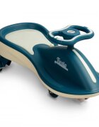 Toyz by Caretero PlasmaCar copii fara pedale Toyz Fiesta Navy Ride-On gravitationala cu muzica si roti din cauciuc luminoase scaun ergonomic si spatios greutate maxima admisa 100 kg