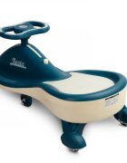 Toyz by Caretero PlasmaCar copii fara pedale Toyz Fiesta Navy Ride-On gravitationala cu muzica si roti din cauciuc luminoase scaun ergonomic si spatios greutate maxima admisa 100 kg