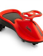 Toyz by Caretero PlasmaCar copii fara pedale Toyz Fiesta Red Ride-On gravitationala cu muzica si roti din cauciuc luminoase scaun ergonomic si spatios greutate maxima admisa 100 kg