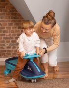 Toyz by Caretero PlasmaCar copii fara pedale Toyz Fiesta Red Ride-On gravitationala cu muzica si roti din cauciuc luminoase scaun ergonomic si spatios greutate maxima admisa 100 kg