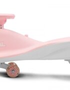 Toyz by Caretero PlasmaCar copii fara pedale Toyz Fiesta Roz Ride-On gravitationala cu muzica si roti din cauciuc luminoase scaun ergonomic si spatios greutate maxima admisa 100 kg