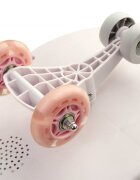 Toyz by Caretero PlasmaCar copii fara pedale Toyz Fiesta Roz Ride-On gravitationala cu muzica si roti din cauciuc luminoase scaun ergonomic si spatios greutate maxima admisa 100 kg