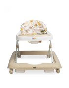 Toyz by Caretero Premergator copii Toyz Nel Brownpliabil compact cu roti pivotanteinaltime reglabila pe 3 nivelepanou educational cu sunete detasabil si opritori de sigurantapana la 12kg