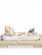 Toyz by Caretero Premergator copii Toyz Nel Brownpliabil compact cu roti pivotanteinaltime reglabila pe 3 nivelepanou educational cu sunete detasabil si opritori de sigurantapana la 12kg