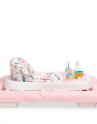 Toyz by Caretero Premergator copii Toyz Nel Pinkpliabil compact cu roti pivotanteinaltime reglabila pe 3 nivelepanou educational cu sunete detasabil si opritori de sigurantapana la 12kg