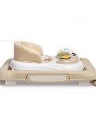 Toyz by Caretero Premergator pentru copii pliabil 2in1 Toyzcu functie balansoar panou educational inaltime reglabila si opritori de siguranta Timon Grey