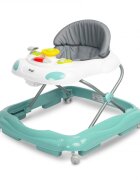 Toyz by Caretero Premergator pliabil cu inaltime reglabilapanou educational si opritori de siguranta Toyz Cario Mint