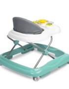 Toyz by Caretero Premergator pliabil cu inaltime reglabilapanou educational si opritori de siguranta Toyz Cario Mint