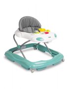 Toyz by Caretero Premergator pliabil cu inaltime reglabilapanou educational si opritori de siguranta Toyz Cario Mint