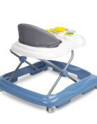 Toyz by Caretero Premergator pliabil cu inaltime reglabilapanou educational si opritori de siguranta Toyz Cario Navy