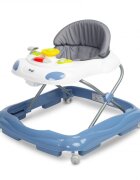 Toyz by Caretero Premergator pliabil cu inaltime reglabilapanou educational si opritori de siguranta Toyz Cario Navy