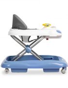 Toyz by Caretero Premergator pliabil cu inaltime reglabilapanou educational si opritori de siguranta Toyz Cario Navy