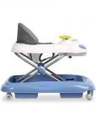 Toyz by Caretero Premergator pliabil cu inaltime reglabilapanou educational si opritori de siguranta Toyz Cario Navy