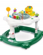 Toyz by Caretero Premergator transformabil in jumper sau centru de activitati pentru bebelusi Toyz Hip Hop cu scaun rotativ 360 si panou interactiv Verde