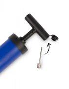 Toyz by Caretero Saritor gonflabil pentru copii de la 18lunimaxim 25kgmaterial flexibil de inalta calitatepompa si ac incluse Toyz dinozaurul Dinu Blue