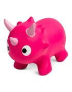 Toyz by Caretero Saritor gonflabil pentru copii de la 18lunimaxim 25kgmaterial flexibil de inalta calitatepompa si ac incluse Toyz dinozaurul Dinu Pink