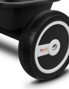 Toyz by Caretero Tricicleta multifunctionala pentru copii Toyz Buzz Grey varsta 18luni+ greutate maxim admisa 25 kg suport picioare sonerie functie roata libera