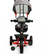 Toyz by Caretero Tricicleta multifunctionala pentru copii Toyz Buzz Red varsta 18luni+ greutate maxim admisa 25 kg suport picioare sonerie functie roata libera
