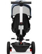 Toyz by Caretero Tricicleta pentru copii Toyz Dash Blue cu maner parental scaun reversibil si spatar reglabil cu pozitie de somn suport picioare frana si copertinapana la 25 kg