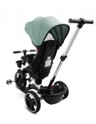 Toyz by Caretero Tricicleta pentru copii Toyz Dash Green cu maner parental scaun reversibil si spatar reglabil cu pozitie de somn suport picioare frana si copertinapana la 25 kg