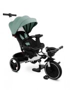 Toyz by Caretero Tricicleta pentru copii Toyz Dash Green cu maner parental scaun reversibil si spatar reglabil cu pozitie de somn suport picioare frana si copertinapana la 25 kg