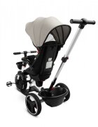 Toyz by Caretero Tricicleta pentru copii Toyz Dash Grey cu maner parental scaun reversibil si spatar reglabil cu pozitie de somn suport picioare frana si copertinapana la 25 kg