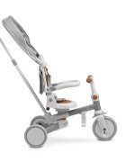 Toyz by Caretero Tricicleta pentru copii Toyz Faro Grey multifunctionalaultrapliabilaspatar reglabilscaun moale rotativ maner parinte detasabil si reglabil in 4 pozitiicenturi de sigurantaroti EVApedale detasabilegentuta inclusa