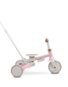 Toyz by Caretero Tricicleta pentru copii Toyz Faro Pink multifunctionalaultrapliabilaspatar reglabilscaun moale rotativ maner parinte detasabil si reglabil in 4 pozitiicenturi de sigurantaroti EVApedale detasabilegentuta inclusa