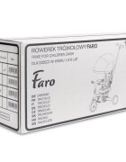 Toyz by Caretero Tricicleta pentru copii Toyz Faro Pink multifunctionalaultrapliabilaspatar reglabilscaun moale rotativ maner parinte detasabil si reglabil in 4 pozitiicenturi de sigurantaroti EVApedale detasabilegentuta inclusa