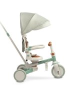 Toyz by Caretero Tricicleta pentru copii Toyz Faro Verde multifunctionalaultrapliabilaspatar reglabilscaun moale rotativmaner parinte detasabil si reglabil in 4 pozitiicenturi de sigurantaroti EVApedale detasabilegentuta inclusa