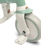 Toyz by Caretero Tricicleta pentru copii Toyz Faro Verde multifunctionalaultrapliabilaspatar reglabilscaun moale rotativmaner parinte detasabil si reglabil in 4 pozitiicenturi de sigurantaroti EVApedale detasabilegentuta inclusa