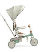 Toyz by Caretero Tricicleta pentru copii Toyz Faro Verde multifunctionalaultrapliabilaspatar reglabilscaun moale rotativmaner parinte detasabil si reglabil in 4 pozitiicenturi de sigurantaroti EVApedale detasabilegentuta inclusa