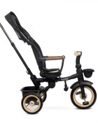 Toyz by Caretero Tricicleta pentru copii Toyz Saber Beige pliabila multifunctionala cu spatar reglabil si pozitie de somn copertina si maner parinte cu inaltime reglabila pana la 25 kg