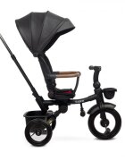 Toyz by Caretero Tricicleta pentru copii Toyz Saber Red pliabila multifunctionala cu spatar reglabil si pozitie de somn copertina si maner parinte cu inaltime reglabila pana la 25 kg